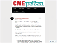 Tablet Screenshot of cmepalooza.com